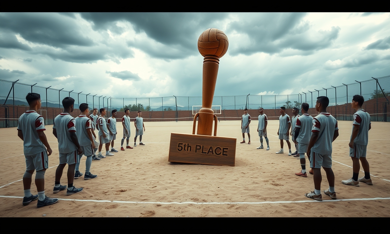 Volly-Showdown in Oberwart – Die Obersteder Jungs spielen „nur so“ und landen überraschend auf Platz 5